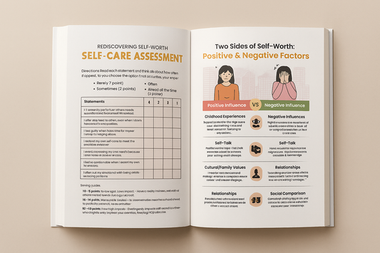 Increasing Self Worth workbook(5 Mins everyday)(Physical book)